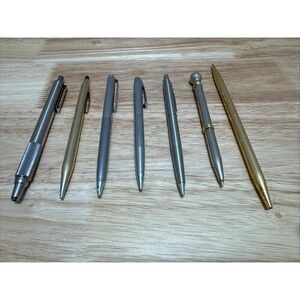 Vintage Lot Of 7 Pens & Mechanical Pencils